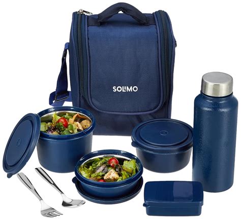 solimo stainless steel lunch box set|Best stainless steel lunch boxes: 10 top options to .